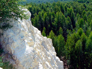 Меловые горы Поволжья