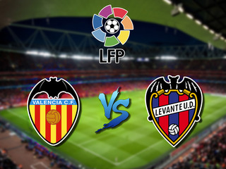 Футбол. Чемпионат Испании. "Валенсия"-"Леванте"