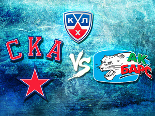 КХЛ. Сезон-2014/15. Финал Кубка Гагарина. "Ак Барс"-СКА. 1-й матч
