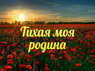 Тихая моя родина