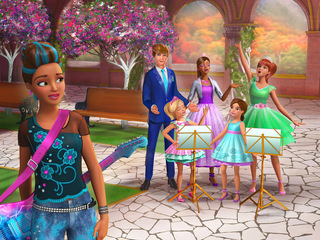 Барби рок-принцесса