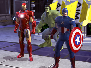 Железный человек и Капитан Америка: Союз героев