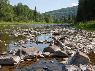 Река Тюльмень. Вода