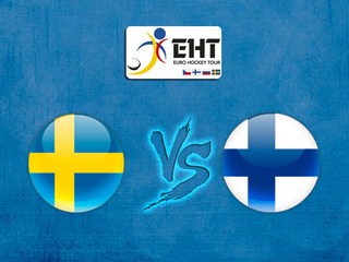 Хоккей. Евротур. "Шведские игры". Швеция - Финляндия. Трансляция из Швеции