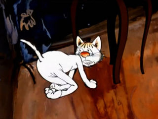 Кот и клоун
