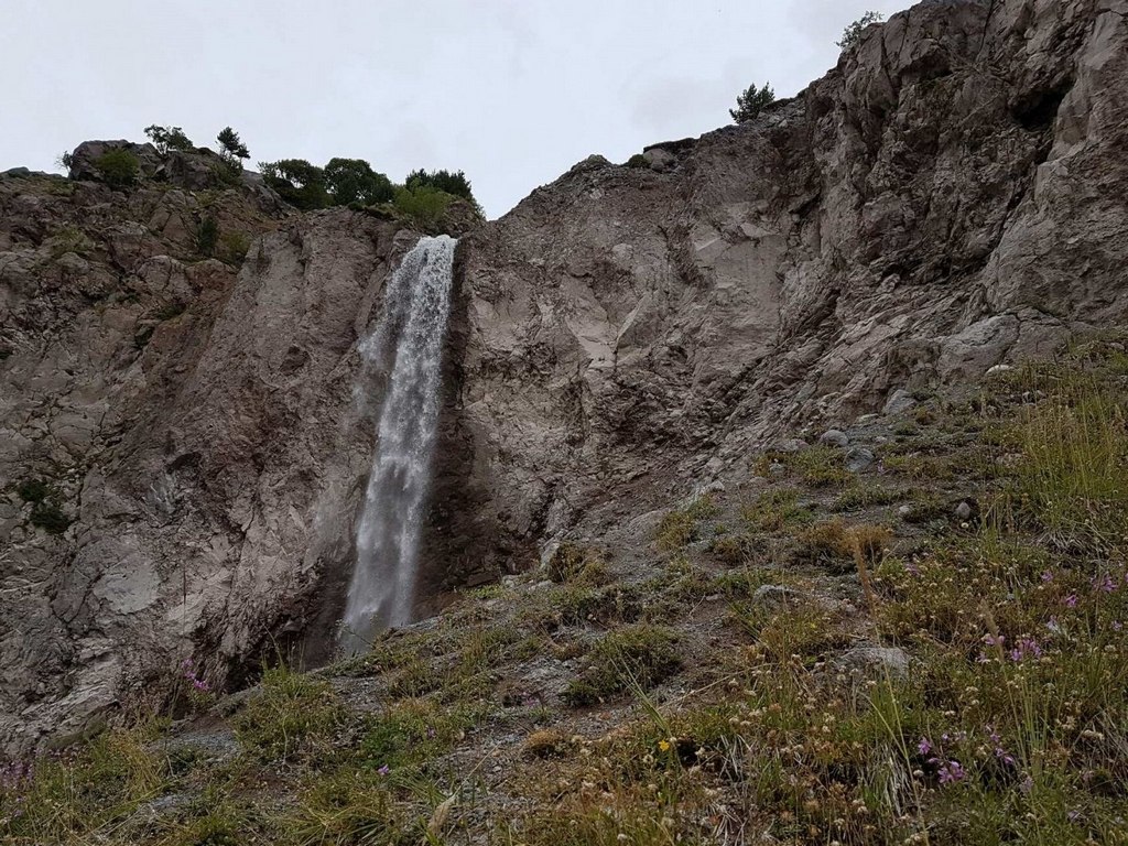 Водопад Азау, Кавказ