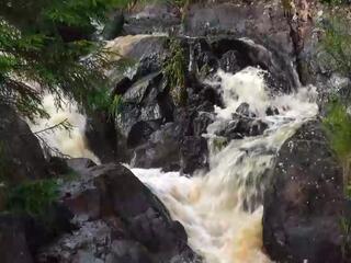 Водопад Ахвенкоски