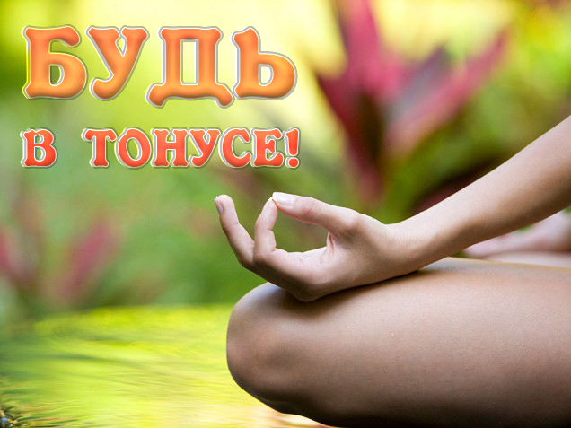 Будь в тонусе!