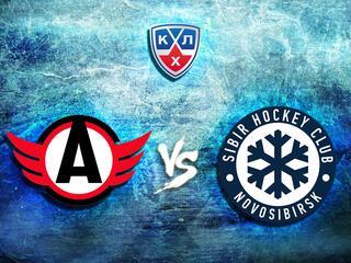 КХЛ. "Автомобилист" - "Сибирь"