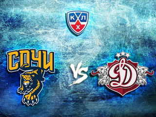 "Яркие матчи". КХЛ. ХК "Сочи" - "Динамо" (Рига)
