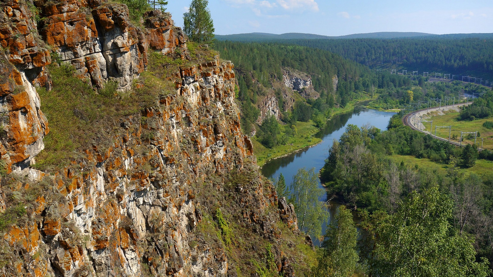 Уральские скалы