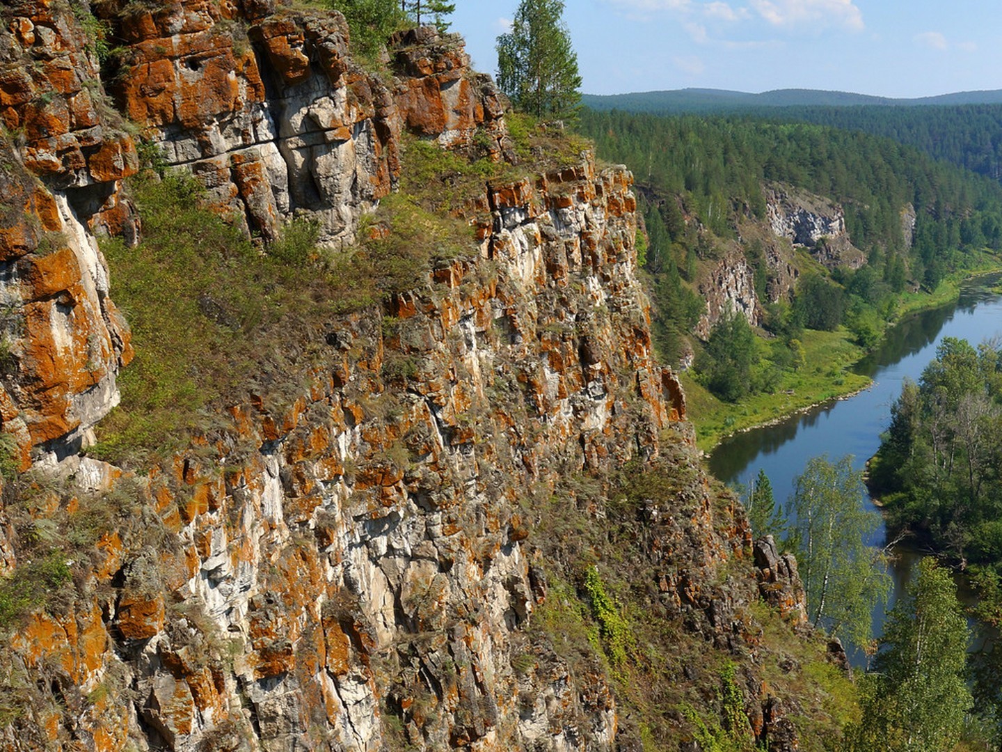 Уральские скалы