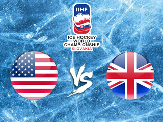 Хоккей. Чемпионат мира. США - Великобритания. Трансляция из Словакии