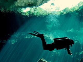 Подземная мечта дайвера