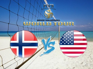 Пляжный волейбол. Мировой тур. Финал. Мужчины. Матч за 3-е место. Норвегия - США. Трансляция из Италии