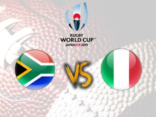 Регби. Чемпионат мира. ЮАР - Италия. Трансляция из Японии