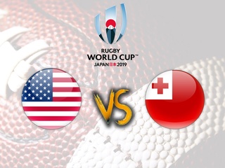 Регби. Чемпионат мира. США - Тонга. Трансляция из Японии
