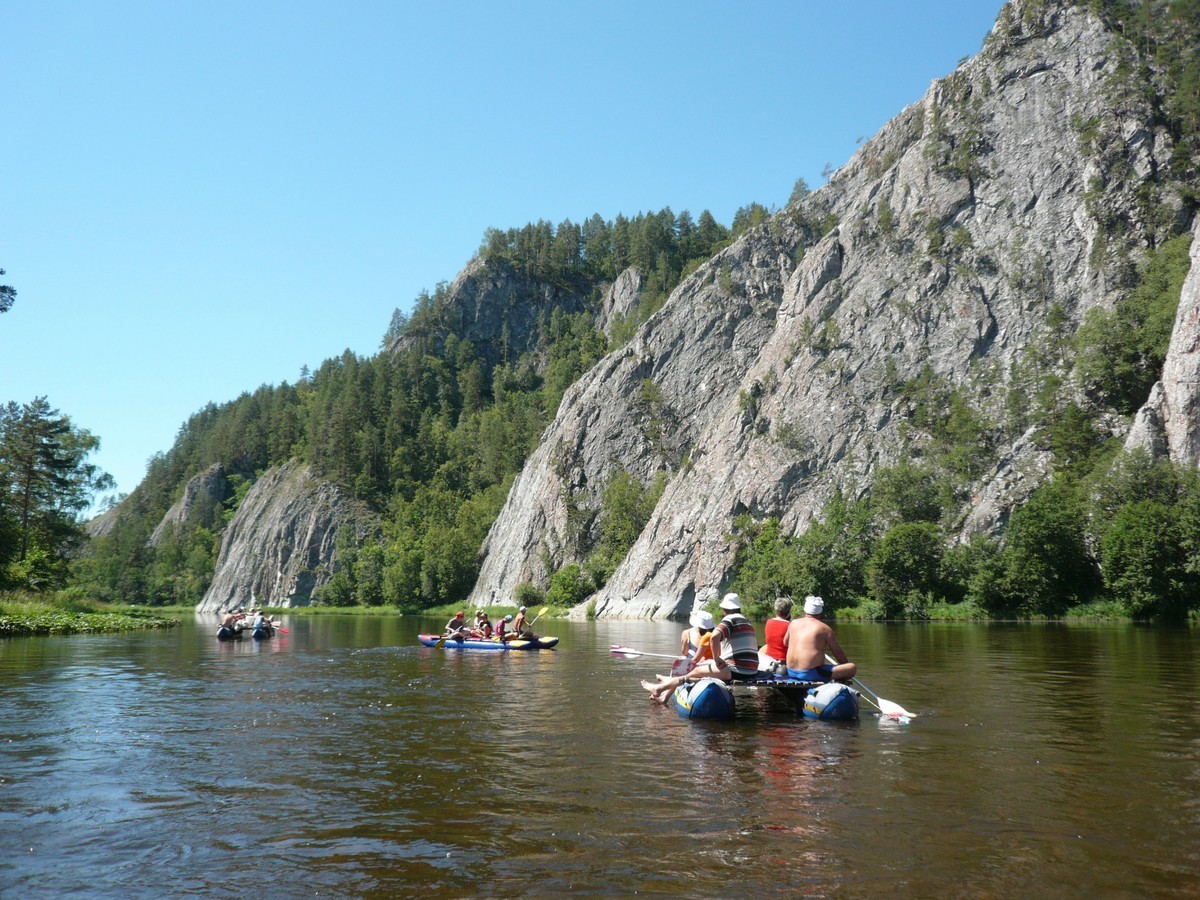 Сплав по реке Белая