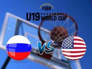 Баскетбол. Молодежный ЧМ U-19-2011. Юноши. 1/4 финала. Россия - США