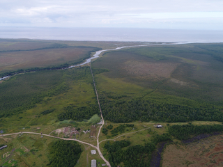 Белое море коптер