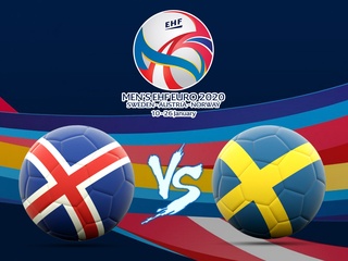 Гандбол. Чемпионат Европы. Мужчины. Исландия - Швеция. Трансляция из Швеции