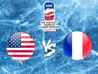 Хоккей. Чемпионат мира-2019. США - Франция. Трансляция из Словакии