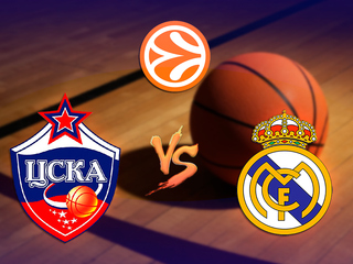 Баскетбол. Евролига. Сезон 2018/19. Мужчины. "Финал 4-х". 1/2 финала. ЦСКА (Россия) - "Реал" (Испания). Трансляция из Испании