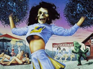 Лагерь девушек-болельщиц