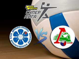 Волейбол. Суперлига Париматч 2020. Женщины. Динамо Казань - Локомотив Калининград