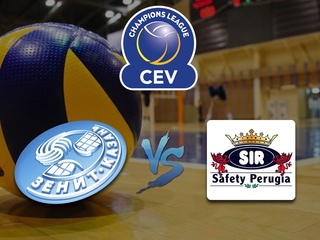 Волейбол. Лига чемпионов. Сезон 2017/18. Мужчины. "Финал 4-х". 1/2 финала. "Зенит-Казань" (Россия) - "Перуджа" (Италия). Трансляция из Казани