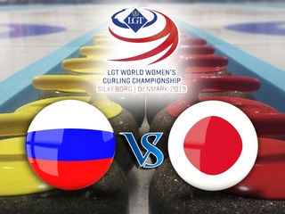 Кёрлинг. Чемпионат мира-2019. Женщины. Россия - Япония. Трансляция из Дании