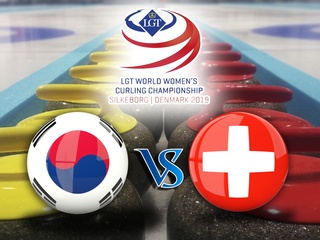 Кёрлинг. Чемпионат мира-2019. Женщины. 1/2 финала. Южная Корея - Швейцария.Трансляция из Дании
