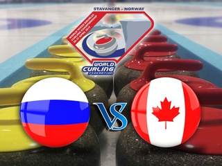 Кёрлинг. Смешанные пары. Чемпионат мира-2019. 1/4 финала. Россия - Канада. Трансляция из Норвегии