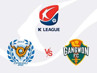 Футбол. Чемпионат Южной Кореи К-Лига. Тэгу - Канвон