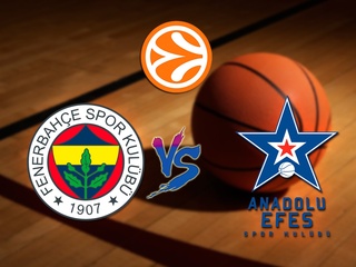 Баскетбол. Евролига. Сезон 2018/19. Мужчины. "Финал 4-х". 1/2 финала. "Фенербахче" (Турция) - "Анадолу Эфес" (Турция). Трансляция из Испании