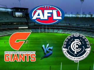 Австралийский футбол. AFL. Премьер-лига 2020. 15 тур. Грейтер Вестерн Сидней Джайнтс - Карлтон Блюз