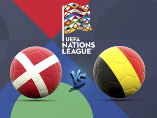 Лига наций. Дания - Бельгия