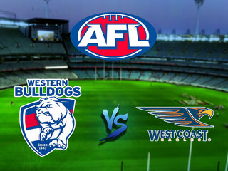 Австралийский футбол. AFL. Премьер-лига 2020. 16 тур. Вестерн Бульдогз - Вест Коаст Иглз