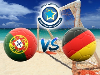 Пляжный футбол. Евролига. Суперфинал. Португалия - Германия. Трансляция из Португалии