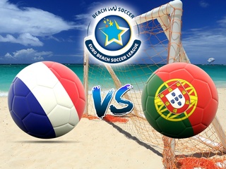 Пляжный футбол. Евролига. Суперфинал. Франция - Португалия. Трансляция из Португалии