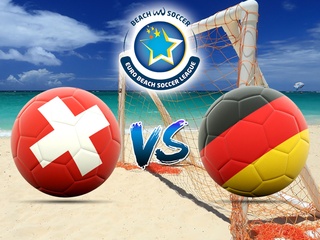 Пляжный футбол. Евролига. Суперфинал. Швейцария - Германия. Трансляция из Португалии