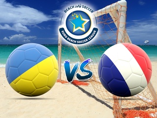 Пляжный футбол. Евролига. Суперфинал. Украина - Франция. Трансляция из Португалии