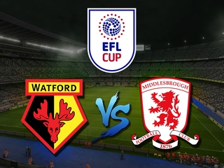 Футбол. Кубок Английской футбольной лиги. Уотфорд - Миддлсбро