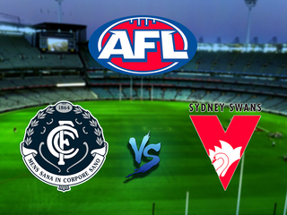 Австралийский футбол. AFL. Премьер-лига 2020. 16 тур. Карлтон Блюз - Сидней Суонз