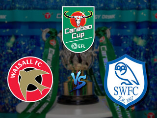 Кубок Английской лиги. 1/64 финала. "Уолсолл" - "Шеффилд Уэнсдей". В перерыве - Новости футбола