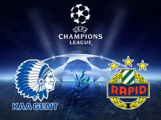 Лига чемпионов. 3-й отборочный раунд. Гент (Бельгия) - Рапид (Австрия). В перерыве - Новости футбола