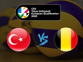 Волейбол. Олимпийский квалификационный турнир 2020. Женщины. Сборная Турции - Сборная Бельгии