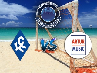 Пляжный футбол. Кубок европейских чемпионов. Мужчины. Матч за 5-е место. "Крылья Советов" (Россия) - "Артур Мьюзик" (Украина). Трансляция из Португали