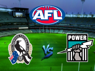 Австралийский футбол. AFL. Премьер-лига 2020. 18 тур. Коллингвуд Мэгпайз - Порт Аделаид Пауэр