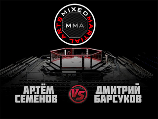 MMA Series. ММА. Время Новых Героев. А.Семёнов vs Д.Барсуков